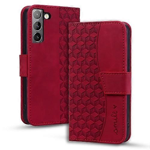 For Samsung Galaxy S23+ 5G Business Diamond Buckle Leather Mobile Phone Case with Lanyard