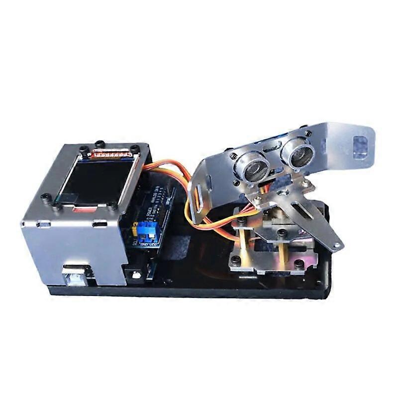Rivelatore ad ultrasuoni con schermo da 1,8 pollici Robot radar ad ultrasuoni per kit di robotica Arduino Kit robot programmabile educativo Mg90