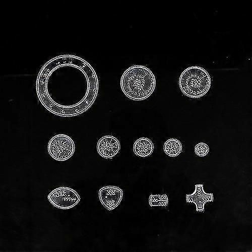 Spirograph Drawing, Interlocking Gears & Wheels Geometric Ruler Set