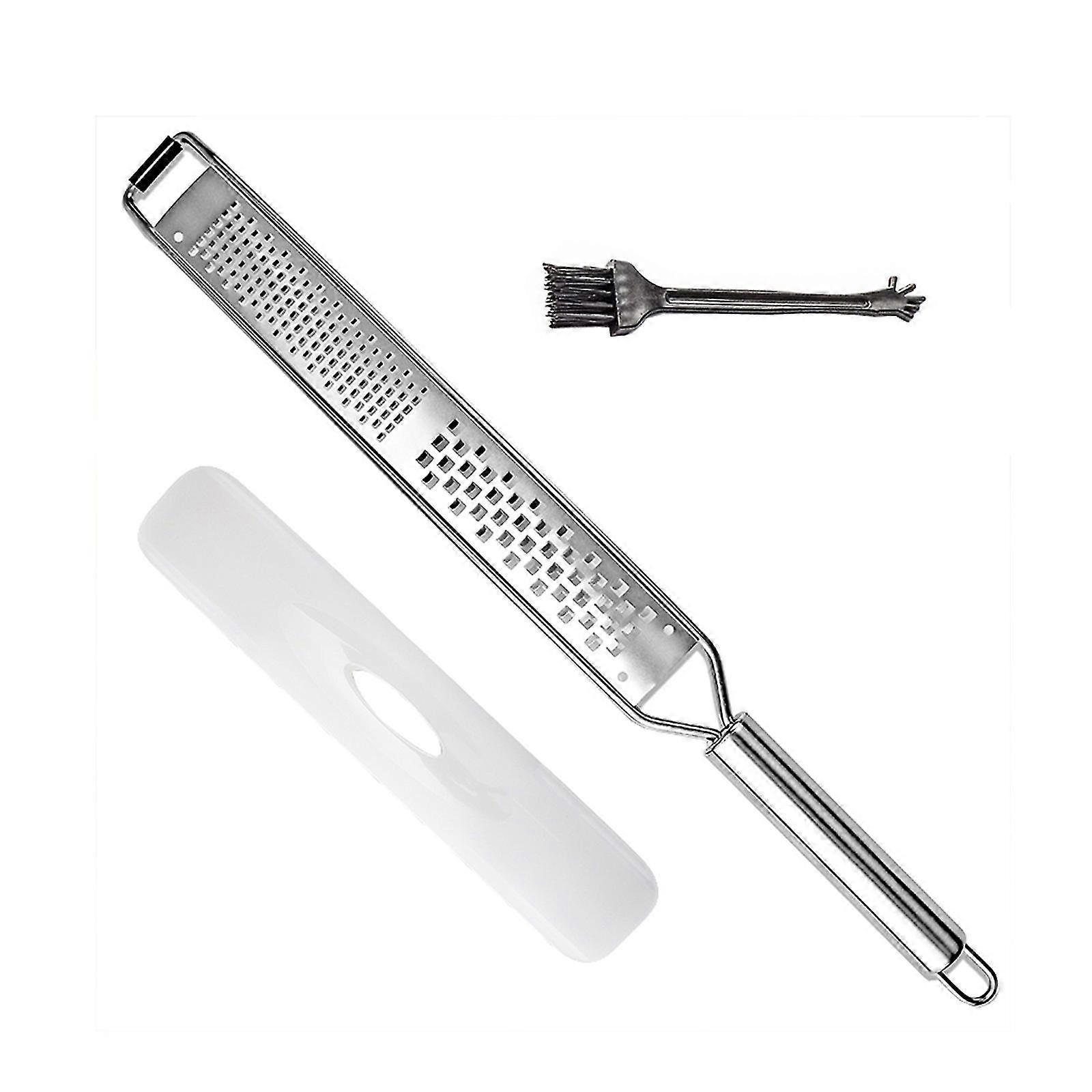 Stainless Steel Cheese Grater Scraper Baking Tool Kitchen Lemon Peeler