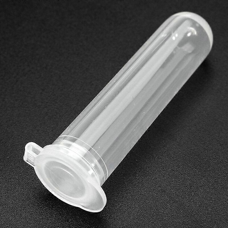 20Pcs 7ml Round Bottom Centrifuge Tube Clear Polypropylene Ep Tube With Cap
