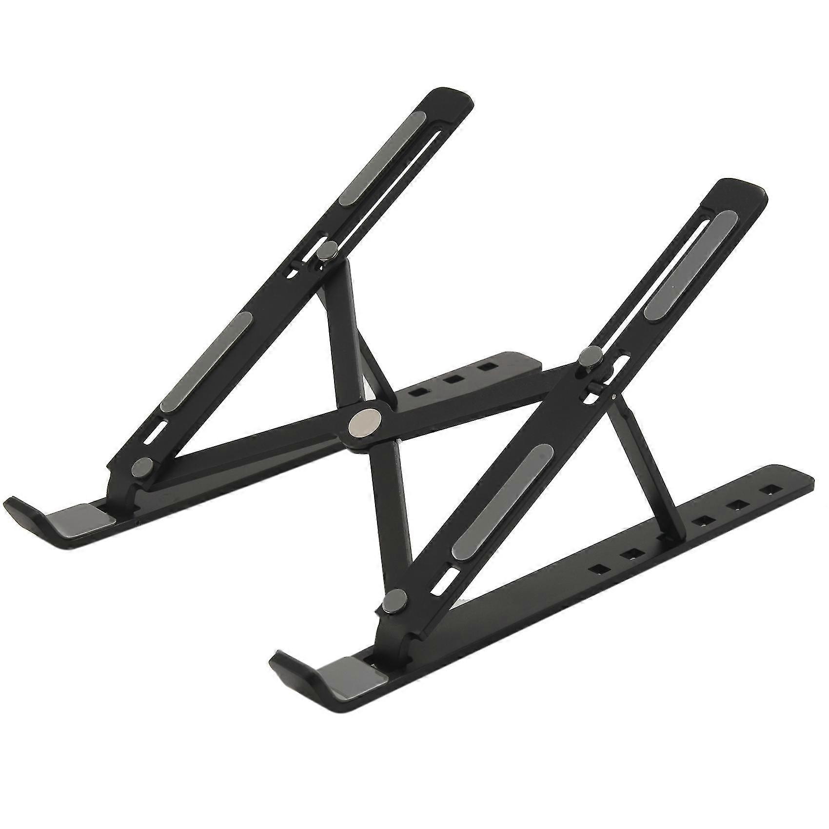 Notebook Computer Bracket Aluminum Alloy Anti-cervical Spine Bracket Adjustable Cooling Bracket-blac