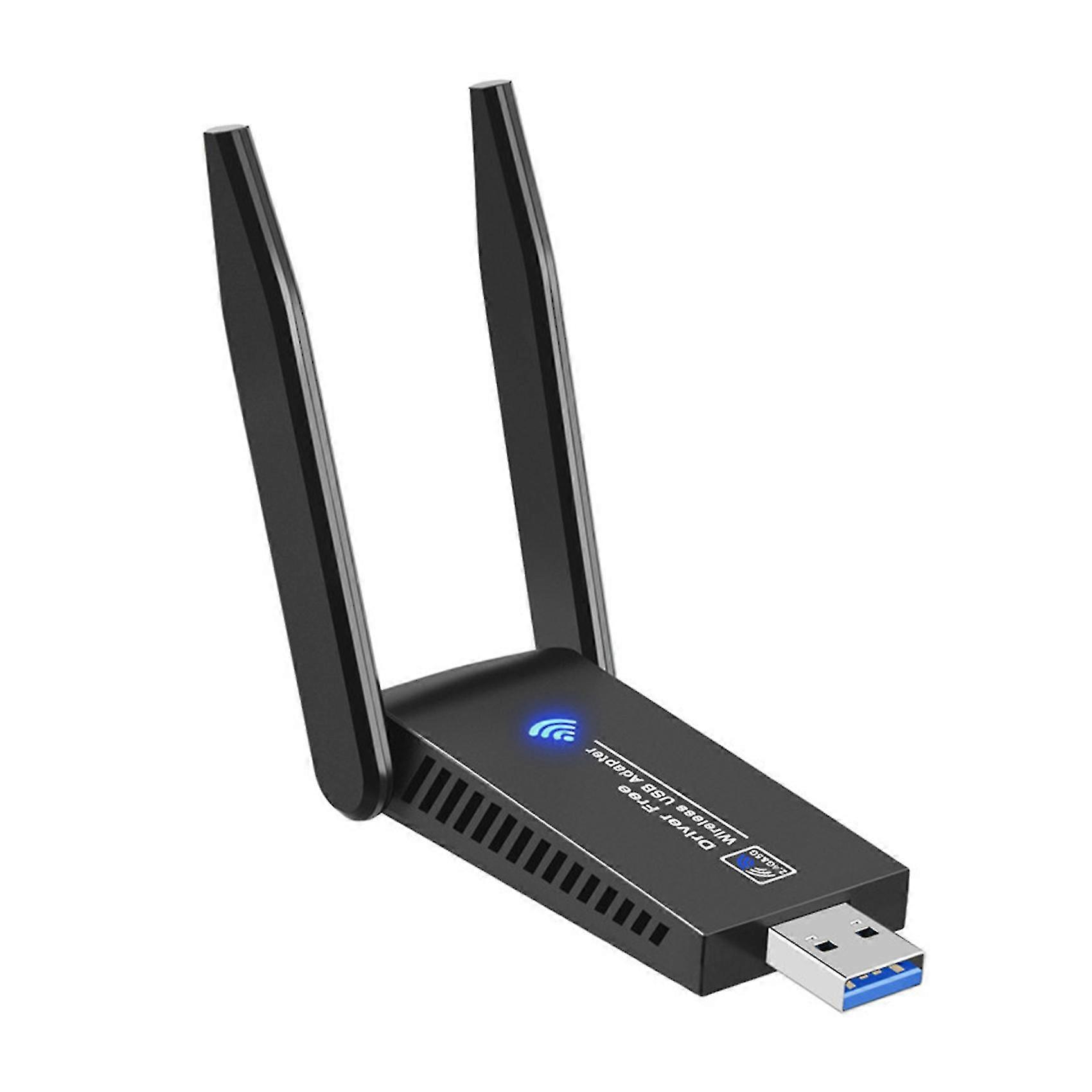 5G Band USB3.0 Wireless Netzwerkkarte 1300mbps Wifi Adapter Treiberfreie Desktop-Computer Wifi Empfang