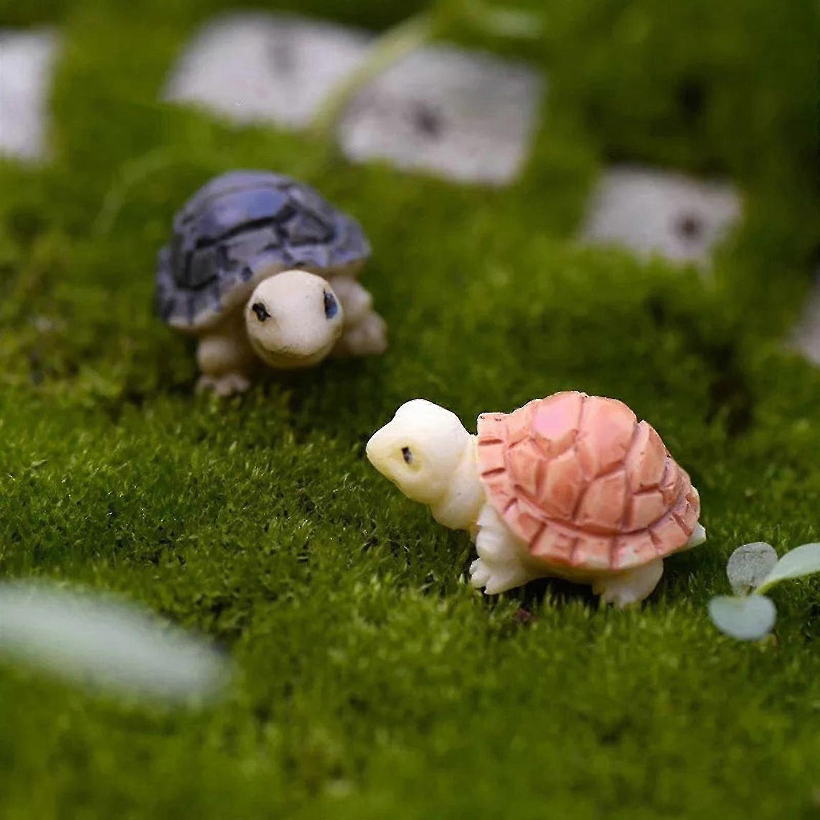 Miniature Turtle Dollhouse Bonsai Garden