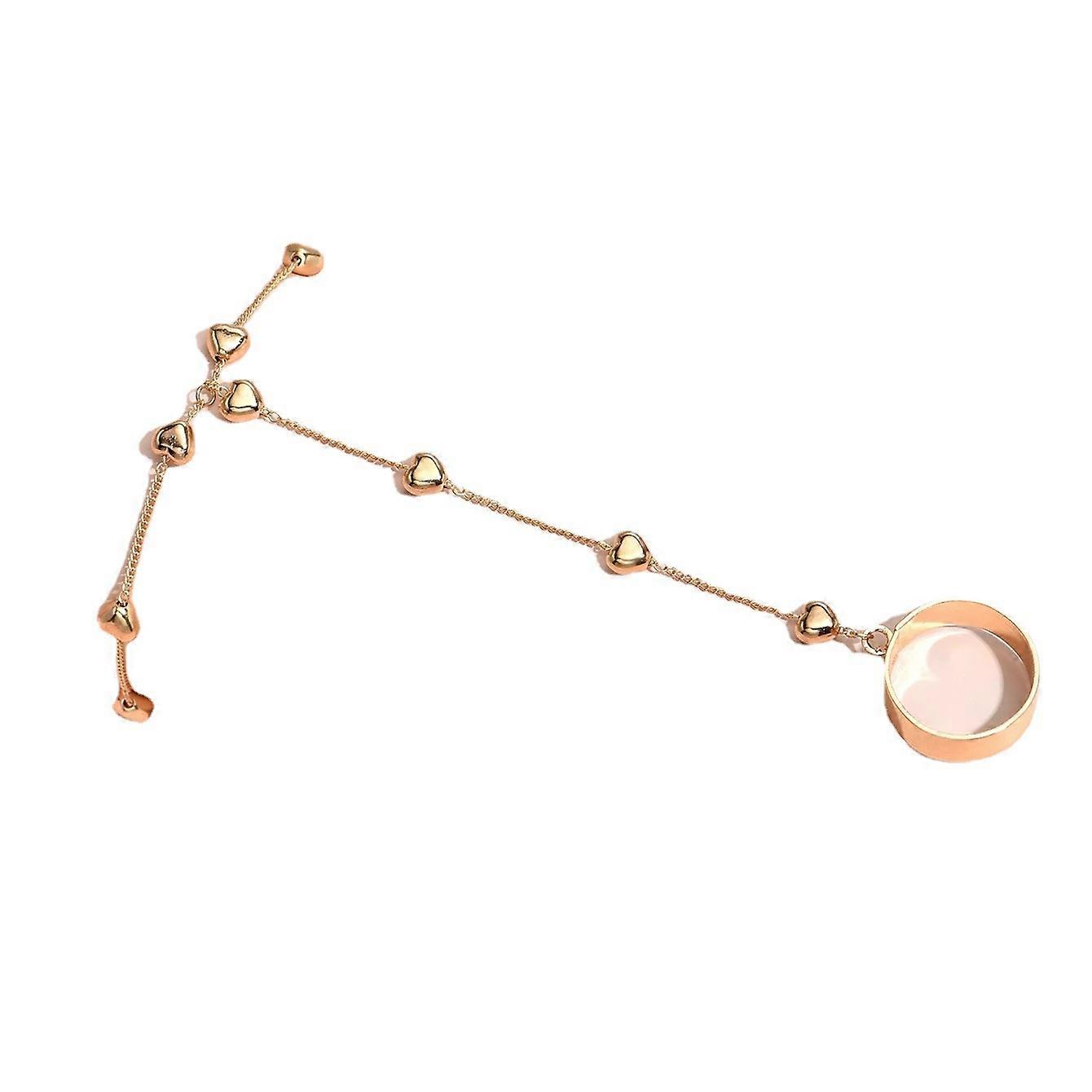 Retro Bohemian Minimalist bead Finger Chain