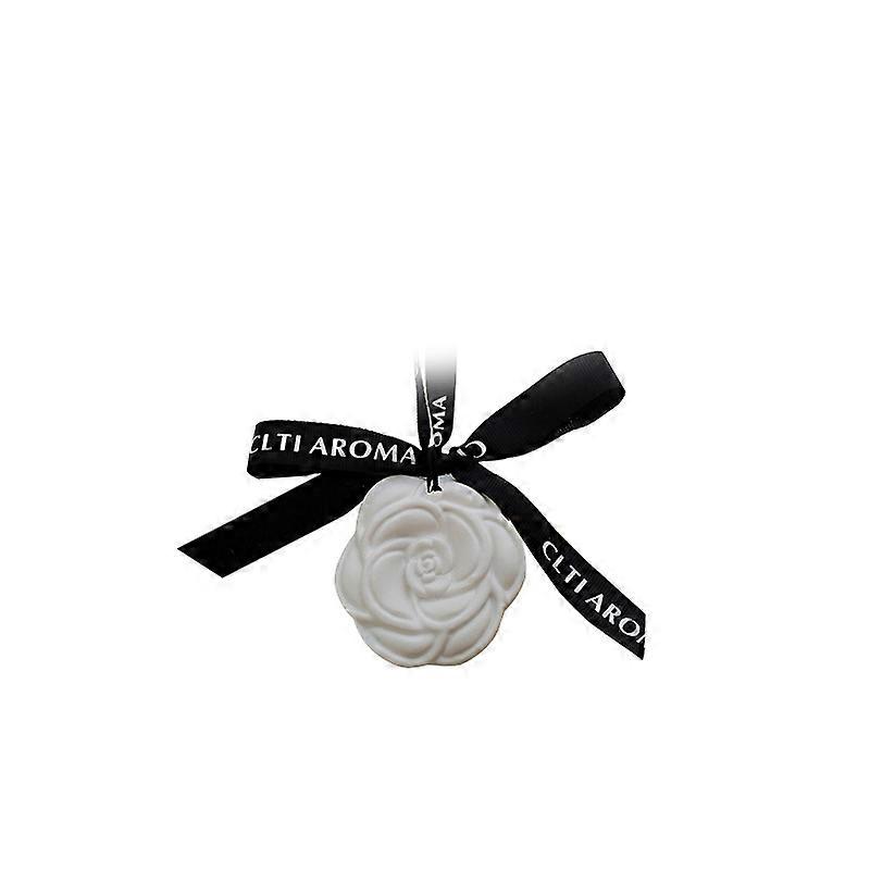 2PCS Camellia Shaped Car Pendant