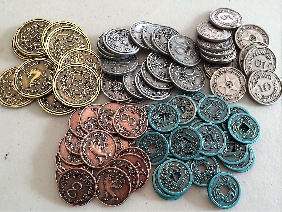 Scythe & Expeditions Metal Coins
