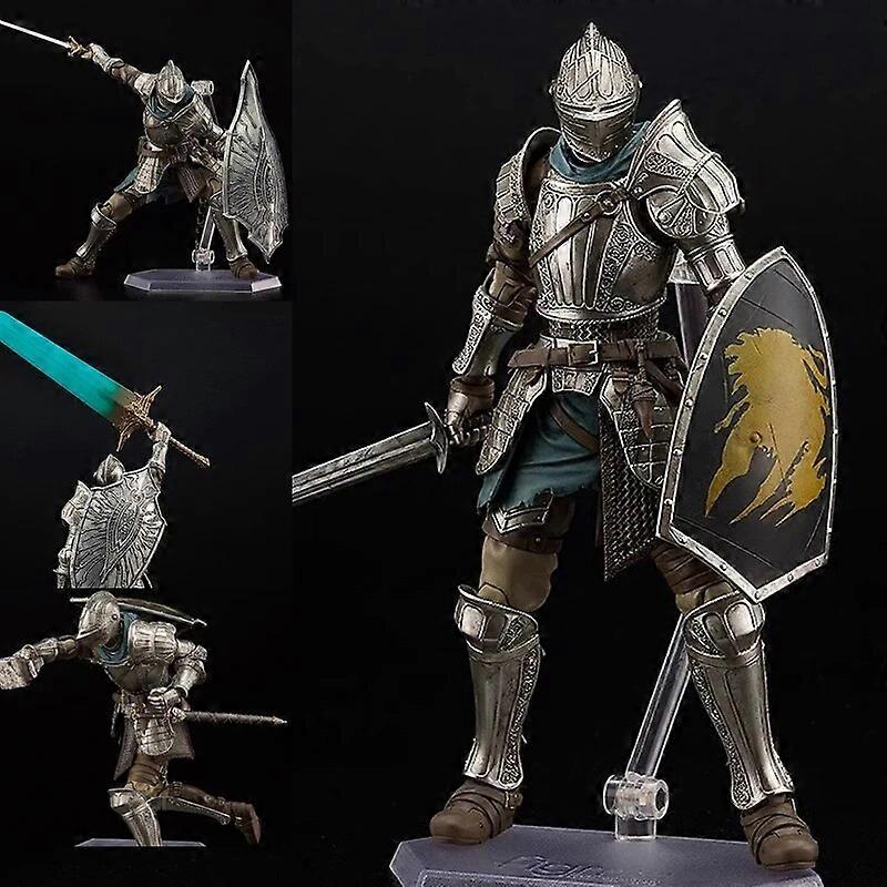 Anime DARK SOULS Figurines Demon's Souls Action Figurine Figma 590 Knight Armor Modèle PVC Collection Jouets Ornamen Poupée Cadeaux