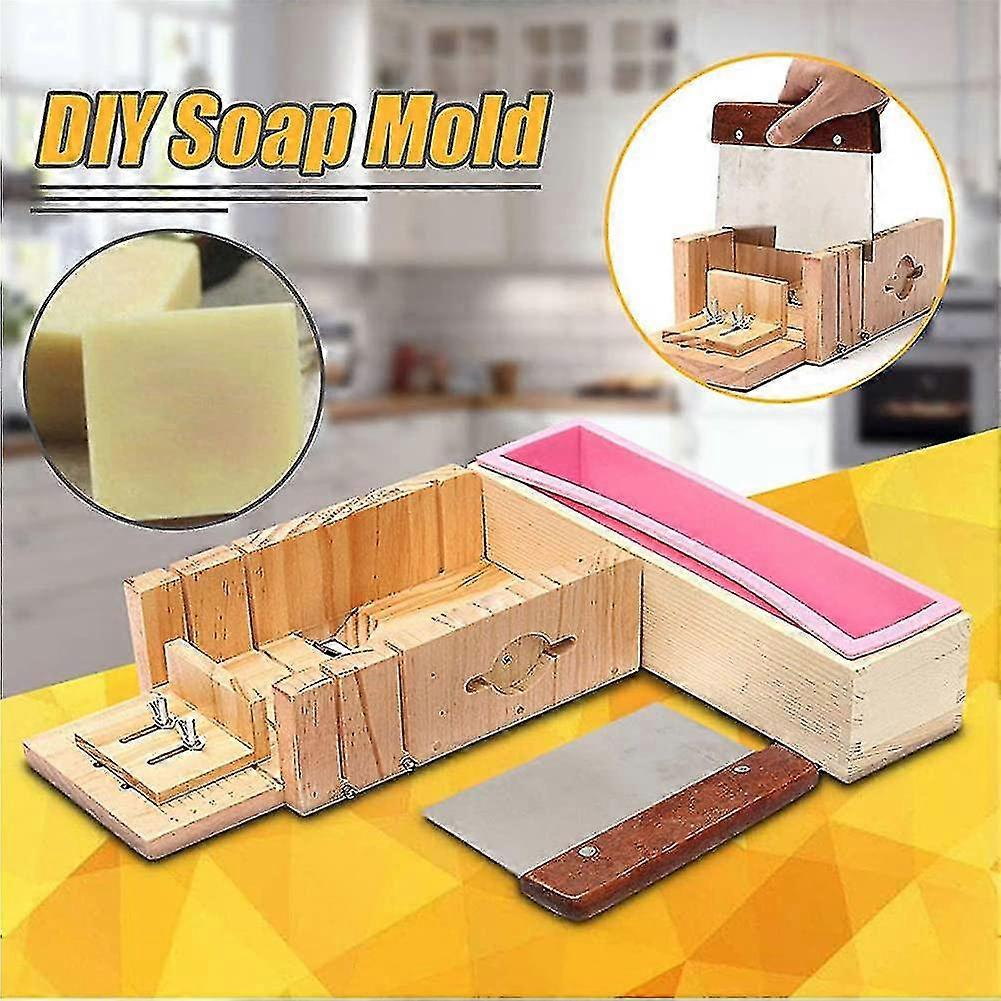 ソープカッター、多機能調節可能な竹石鹸製造ツール+ 1.2 Kg