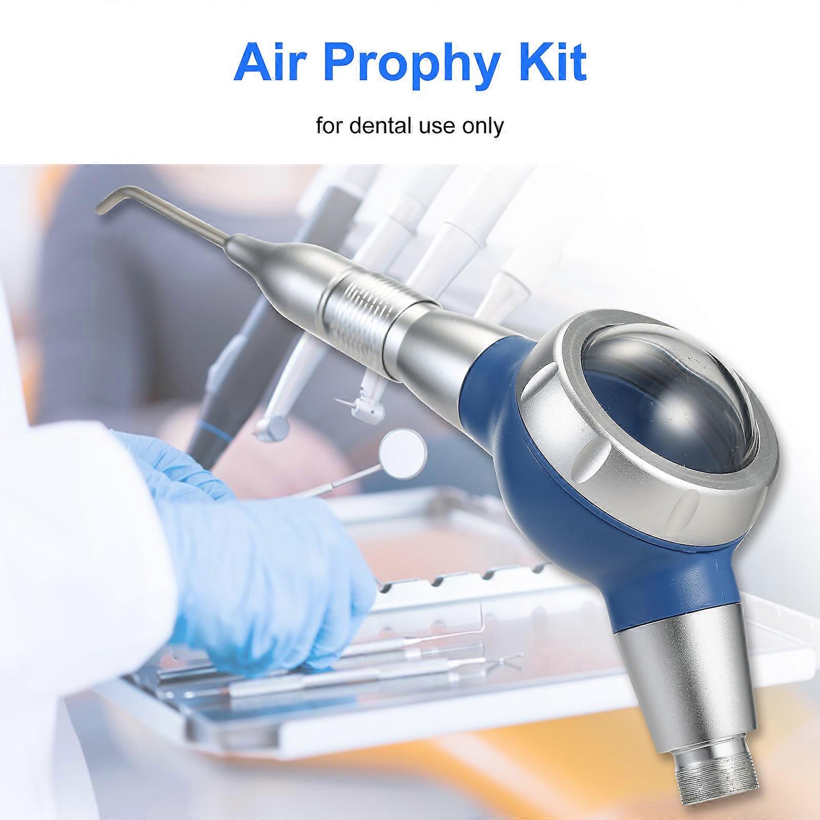 Blå låda sandblästringspistol 2# 4 hål