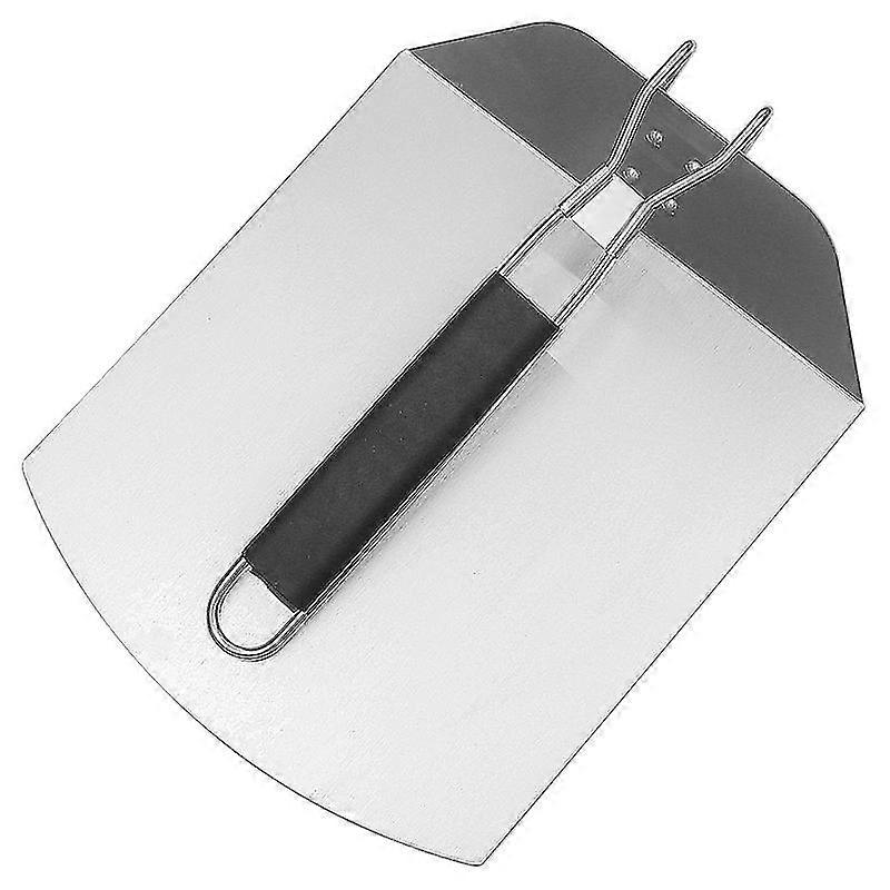 Stainless Steel Folding Pizza Peel With Rubber Handle - Traditional Classic Style, Pizza Paddle, Shovel Tool - 24cm - Silver(1pc)