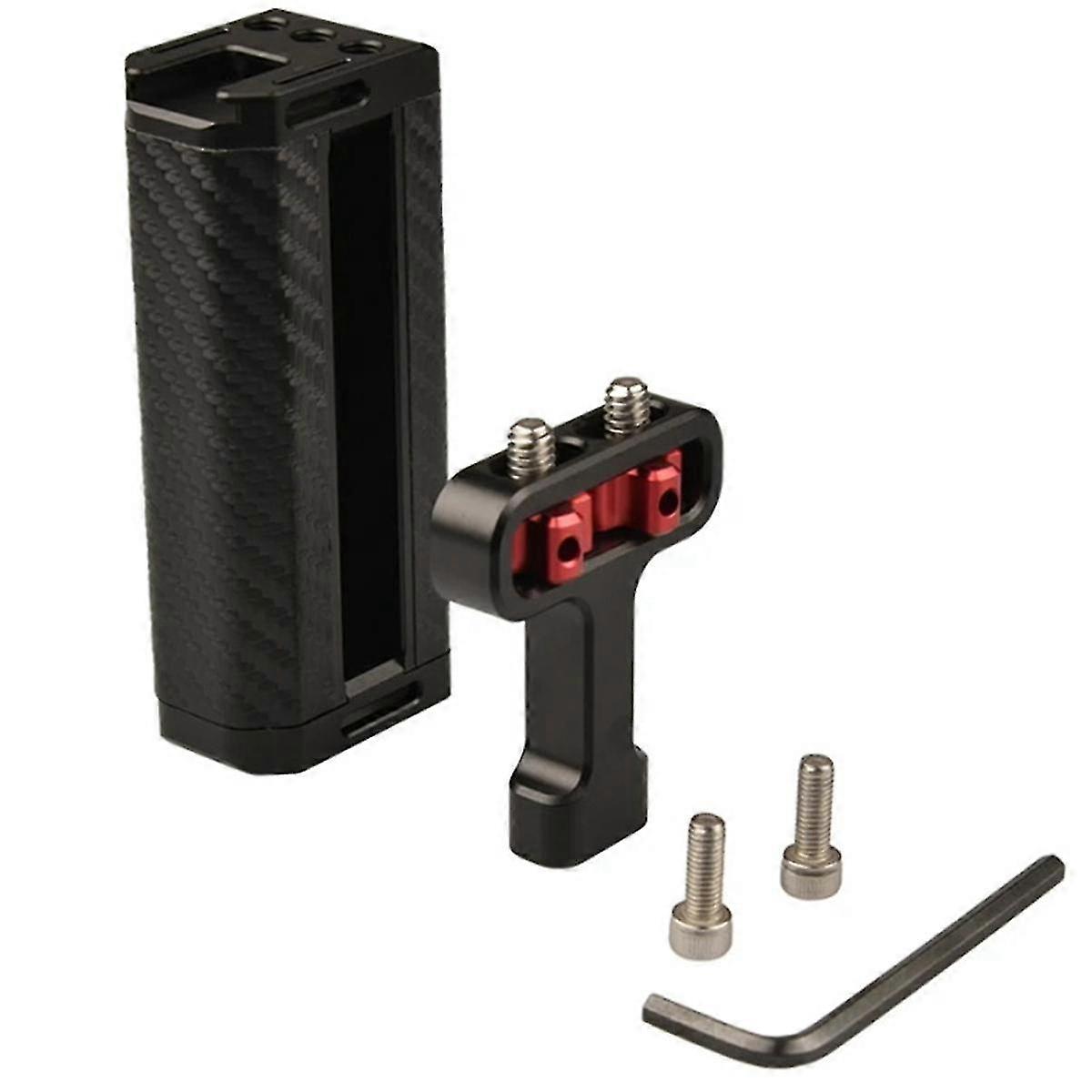 Side Handle Locks Universal Side Handle for Camera Cage for Cameras Hand Grip with Cold Shoe Mount