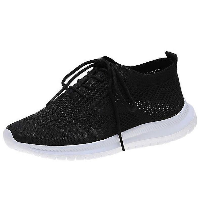 Womens Pure Color Sneakers