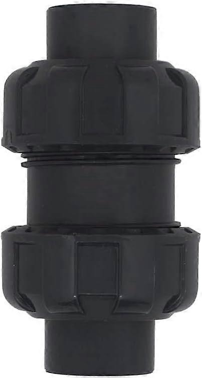 Clapet Anti-retour à Bille PVC 20-110 Mm - Pour Tuyau D'égout, Arrosage Jardin, Sens Unique - Blanc, Connexion Colle