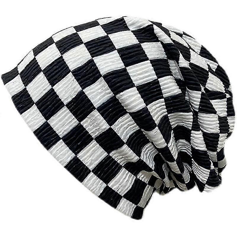 Sombrero de gorro de moda, gorra de calavera larga y cálida