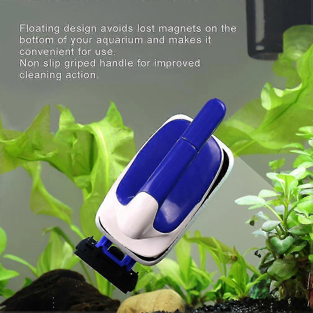 ユニバーサル便利なフローティング磁気水族館フィッシュタンクブラシ