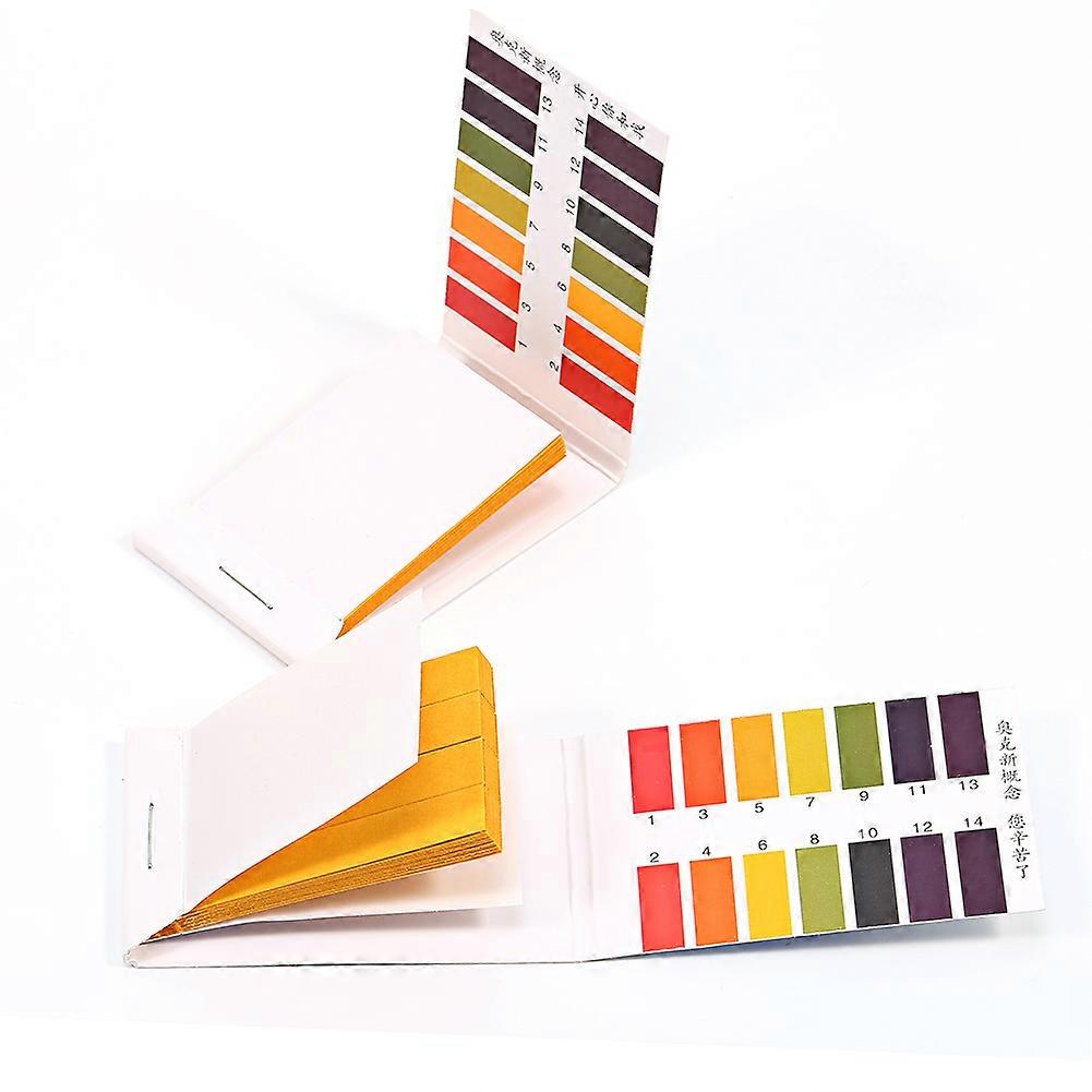 80 Strips Full Range pH Alkaline Acid 1-14 Water Testing Kit