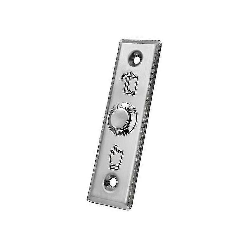 Stainless Steel Door Access, Durable Push To Exit Lock Release Button, Access Control System Switch For Doors, Exits, Gates And Automatic Contro