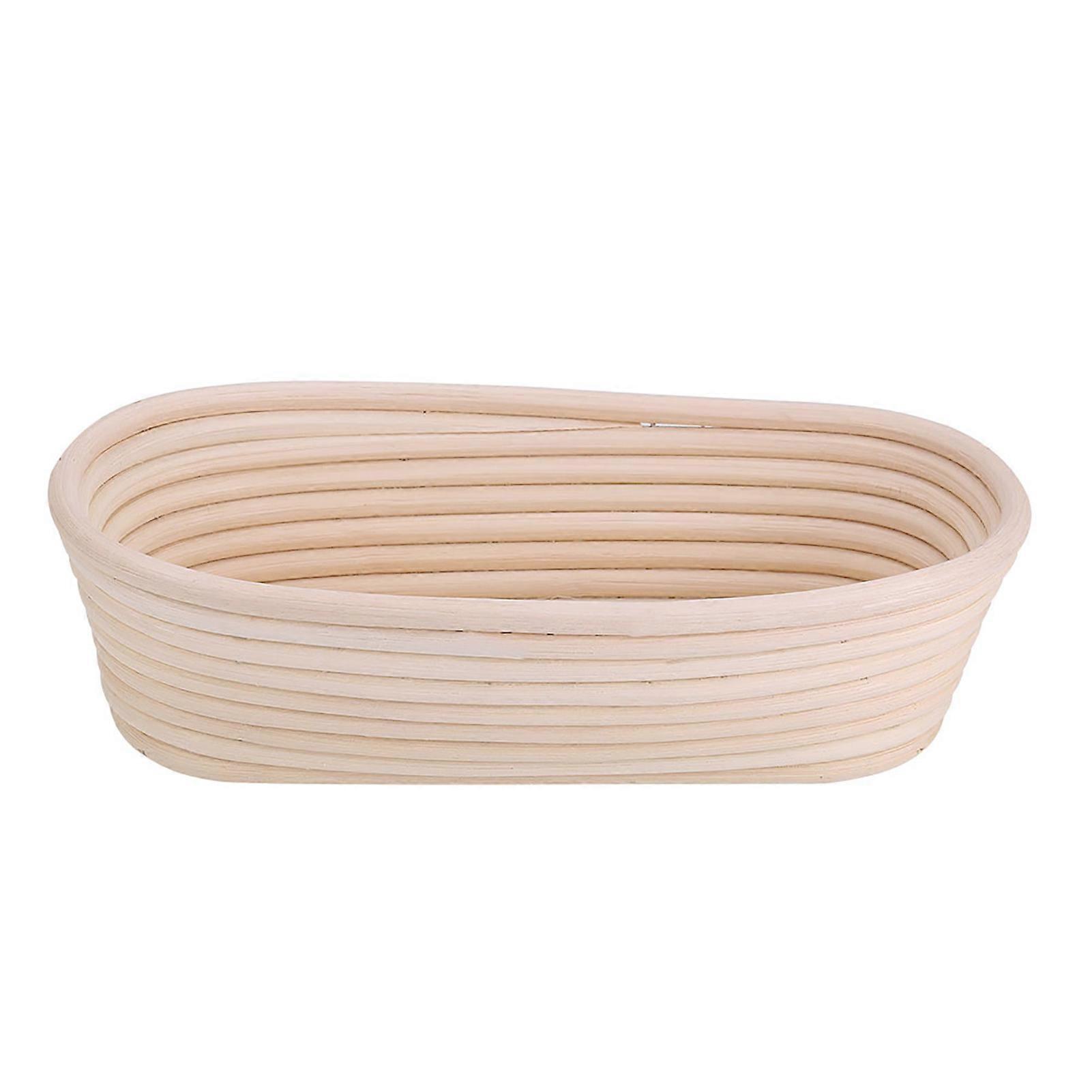 Handmade Unbleached Natural Cane Banneton Proofing Basket Dough Bread Baking Kit