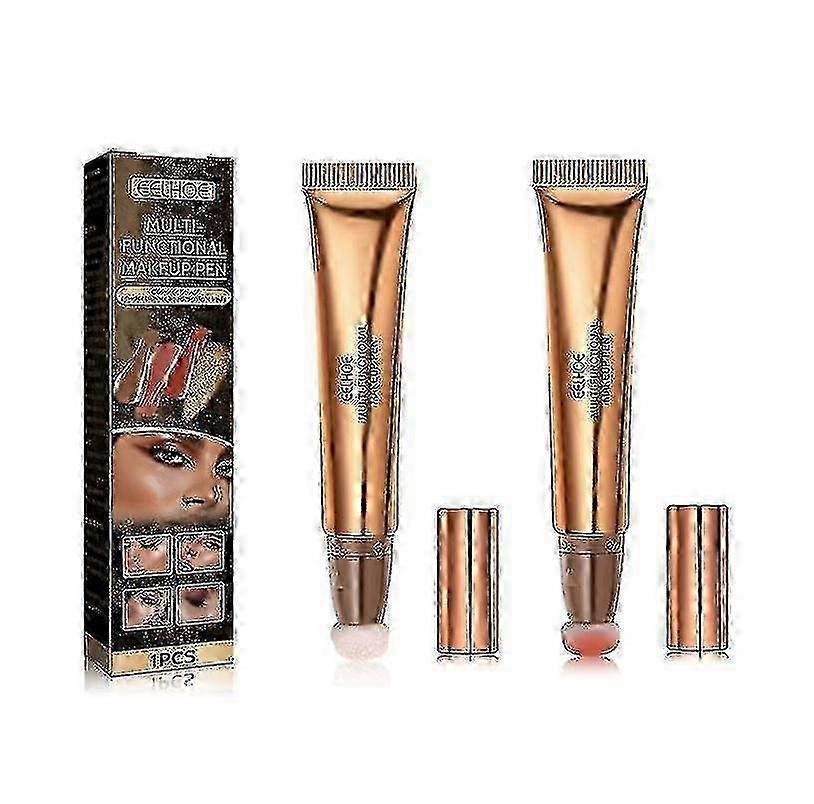 עט איפור רב תכליתי קונטור פנים מקל יופי תיקון אור גבוה סומק multipurpo