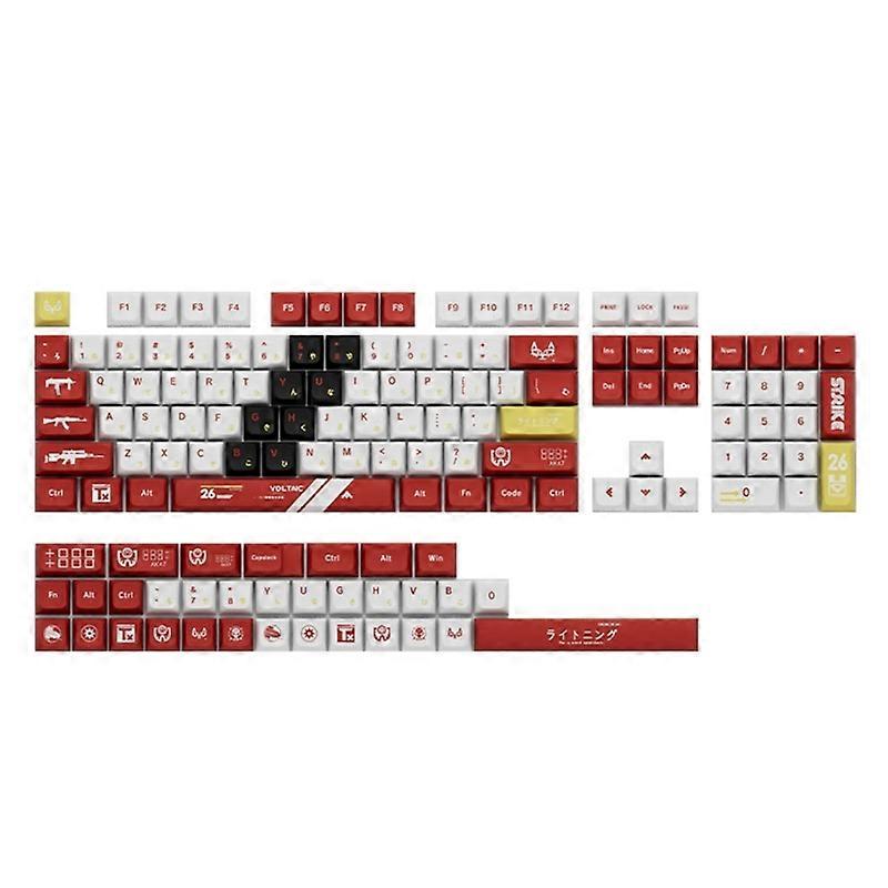 PBT Keycaps 137 Keys keycaps XDA Profile Keycaps Dye-Sublimation Keycaps