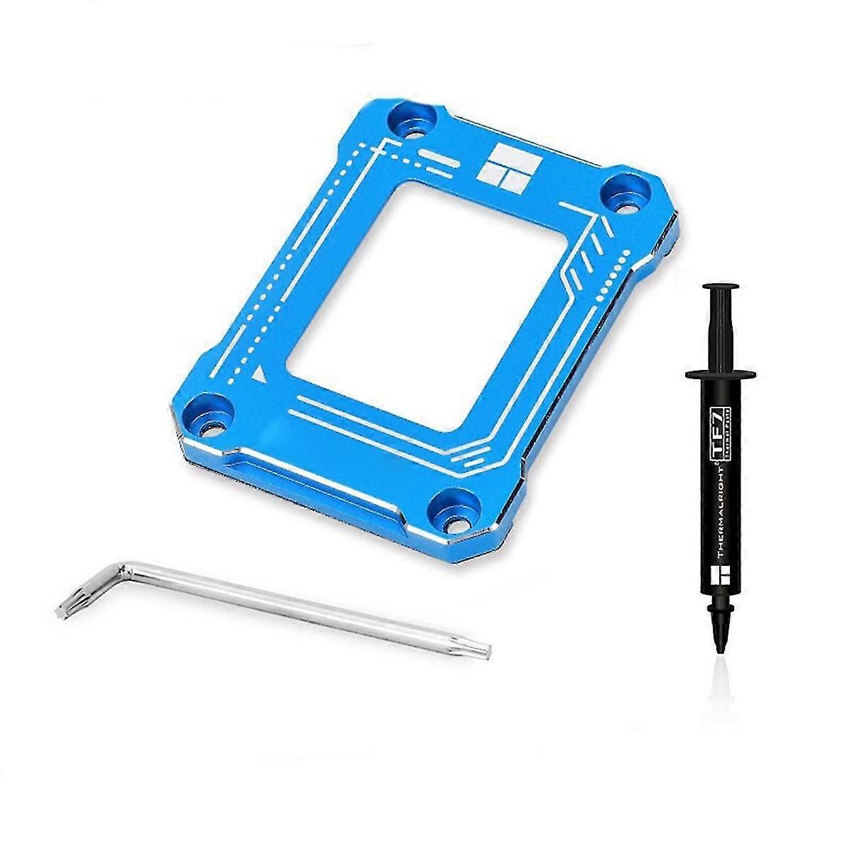 Lga1700-bcf 12th Cpu Bending Corrector Frame Cpu Fixed Backplane Cnc Aluminum Anti-bending With Tf7