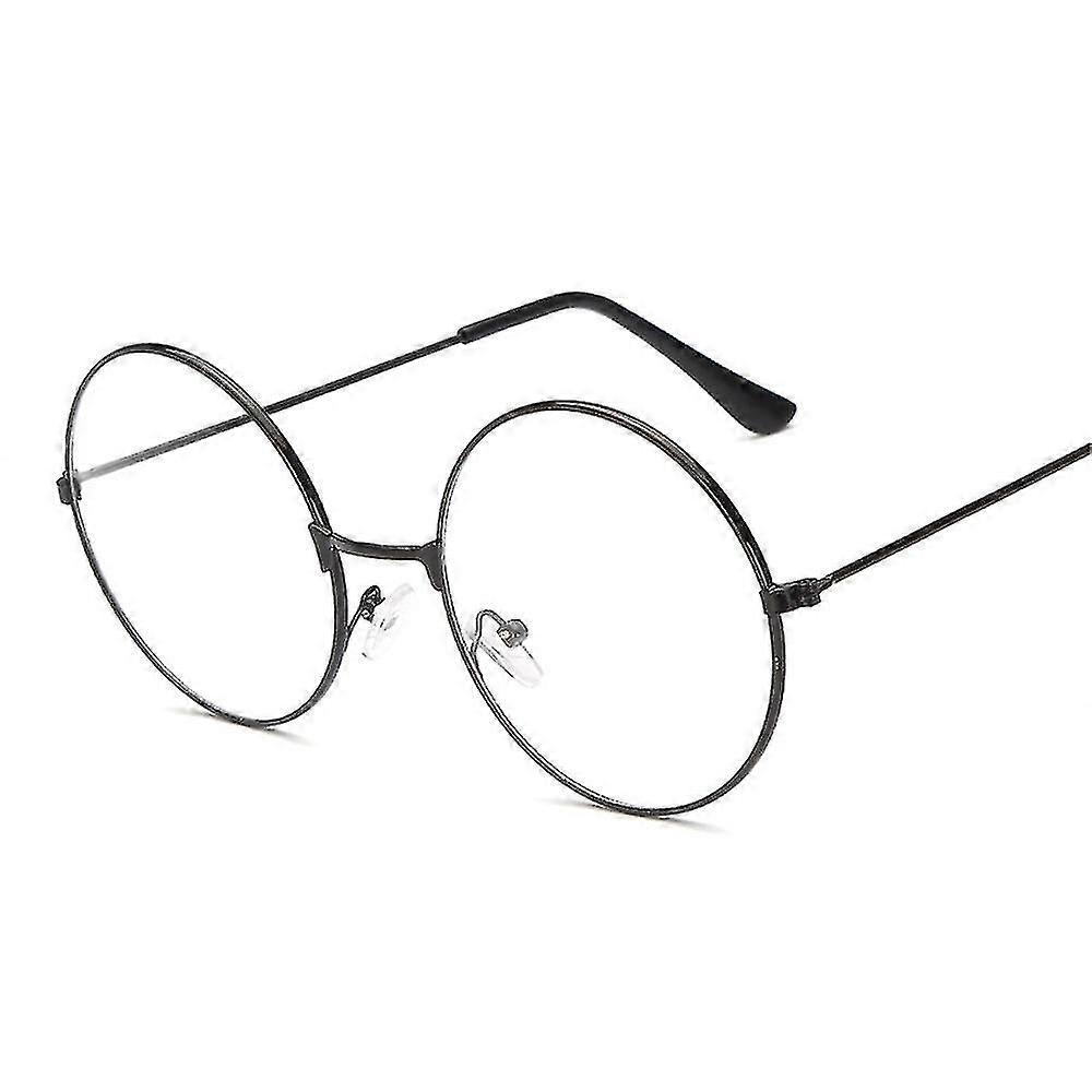 Classic Nerd Glasögon Ram för barn Klar lins glasögon Pojkar Flickor Glasögon Optiska glasögon Barn Retro Runda Glasögon