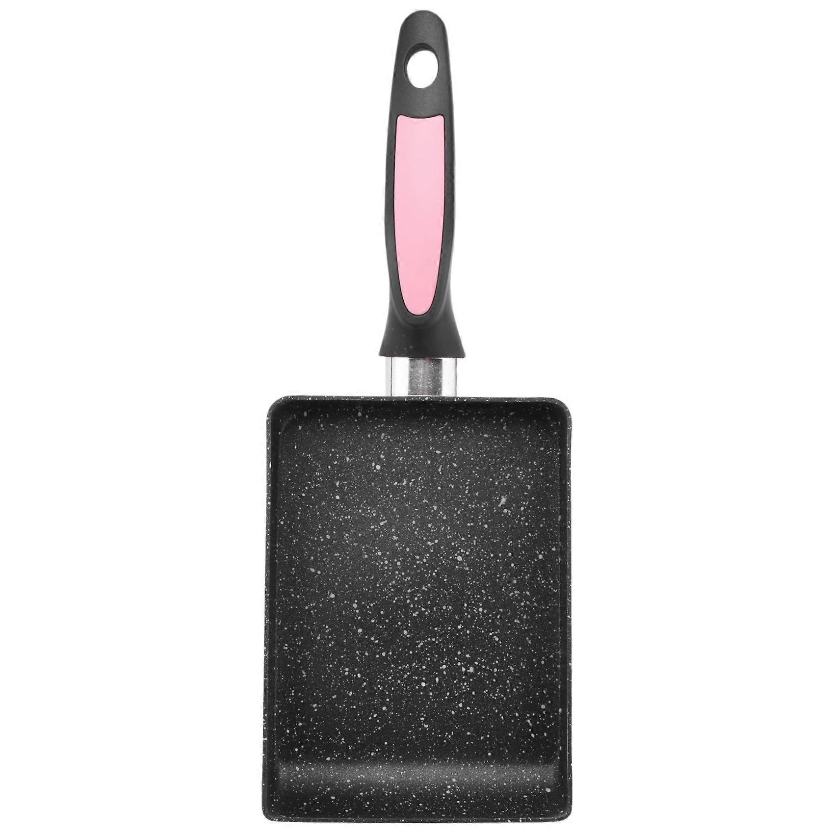 Tamagoyaki Pan Japanese Omelette Pan, Non-Stick Coating Square Egg Pan to Make Omelets or Crepes (P