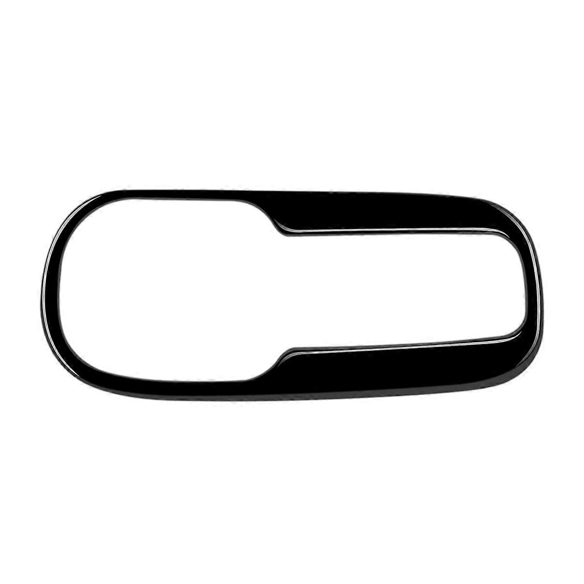 RHD Car Black Rear Third Row Water Cup Holder Decoration Frame Cover for Sienta 2022 2023
