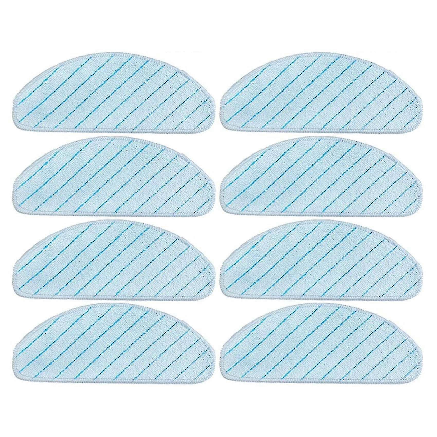 Compatible With Ecovacs Deebot Ozmo T9 Max Cleaning Washable Mop Pad (8pcs)