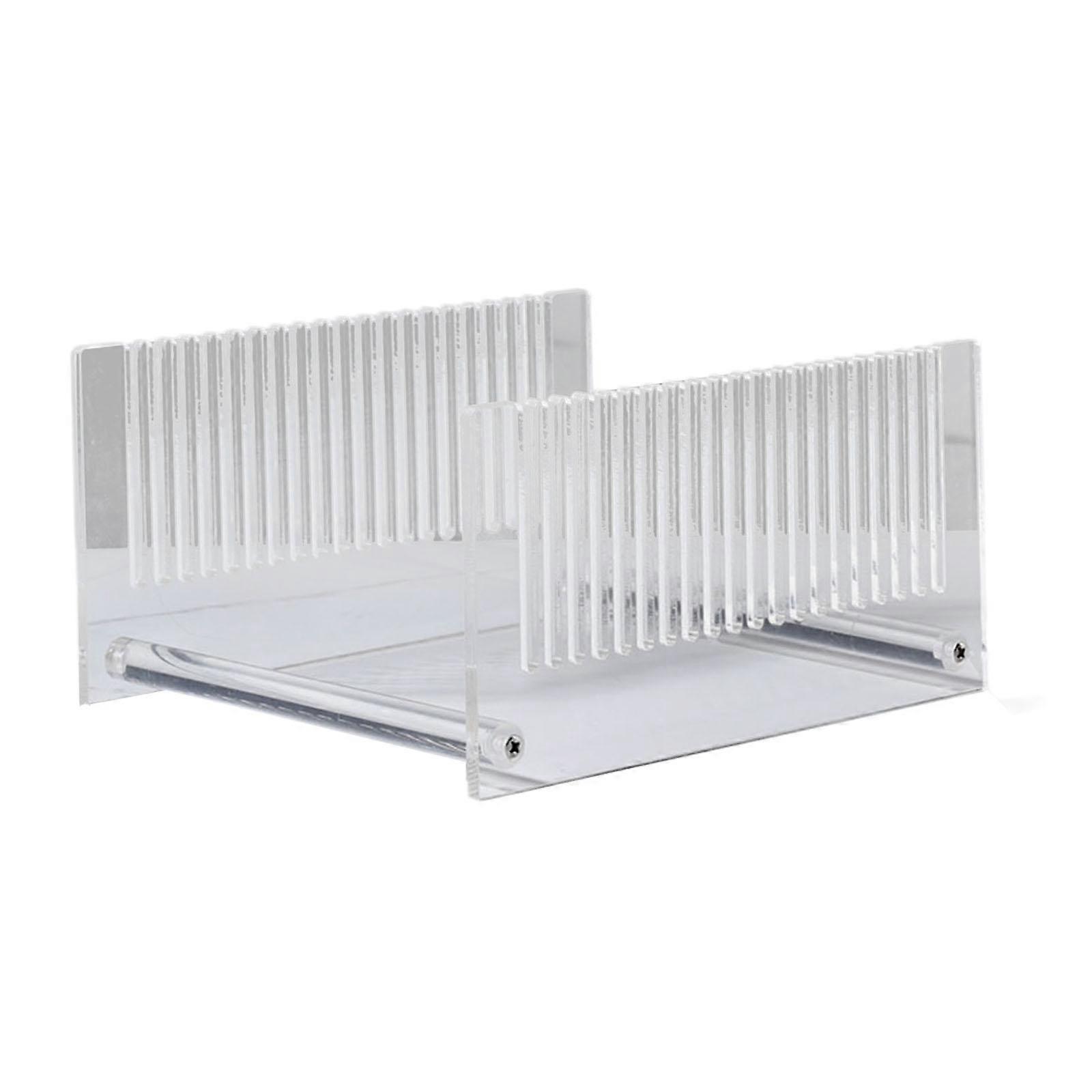 Vinyl Record Storage Holder Record Player Stand for Documents Newspapers Bar