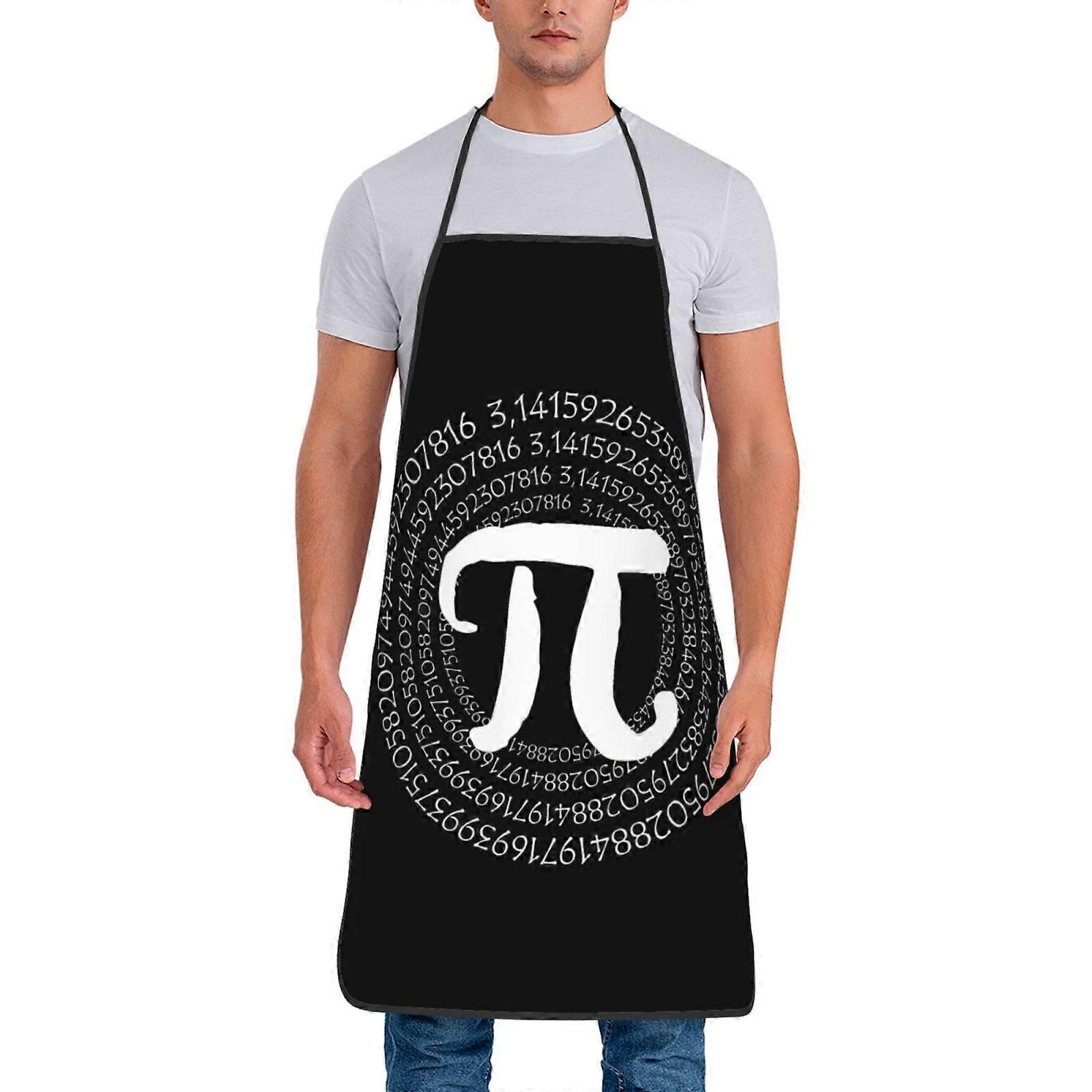 مضحك رياضي سعيد Pi Day ساحة مقاوم للماء مطبخ منزلي طبخ خبز ساحة البستنة للنساء الرجال 4