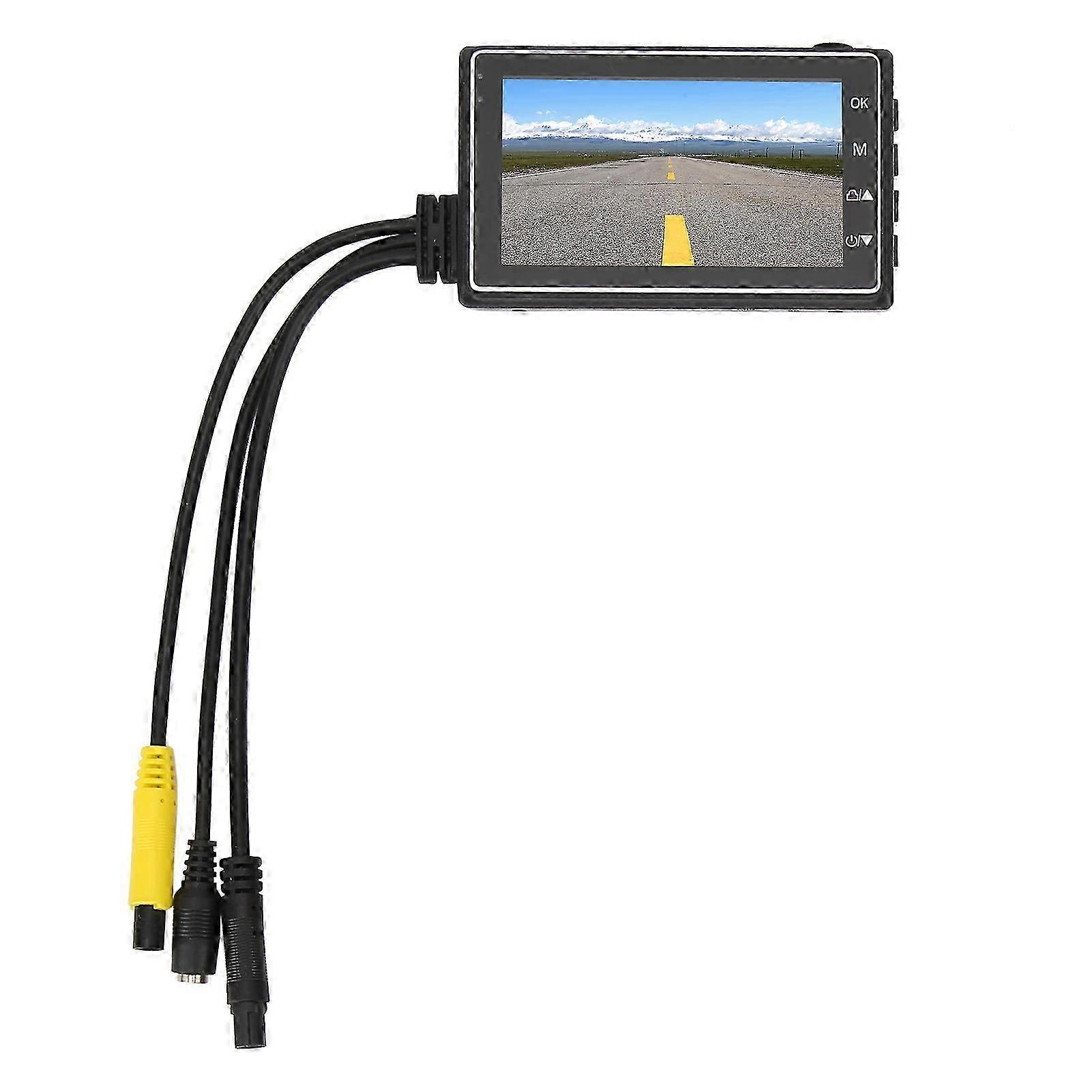 Moto Dash Cam Doppia Fotocamera Anteriore e Posteriore 1080P 720P Video Registratore Accessori