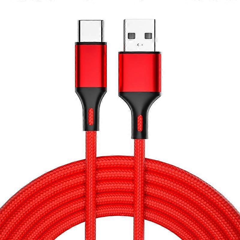 4 PCS Type-C Fast Charge Data Cable, Length: 2m