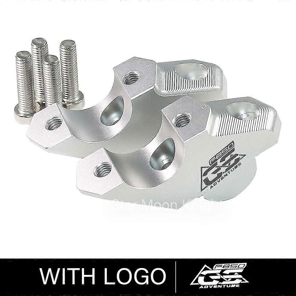 For BMW F850GS F 850 GS F850GS ADV Adventure F900R F900XR Motorcycle Handlebar Riser CNC Handlebar Lift Clamp Bracket Adapter