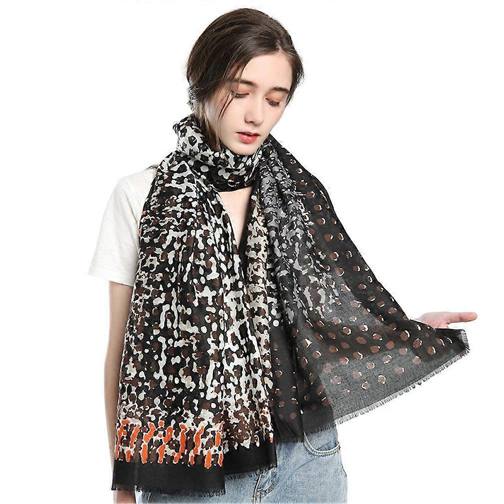 Fashion Scarf Cotton Shawl Printed Scarf for Lady