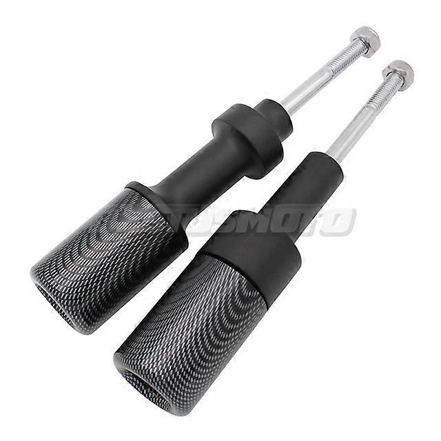 Motorcycle Black & Carbon No Cut Frame Sliders Crash Falling Protector For Kawasaki Z1000 2003-2006 2004 2005