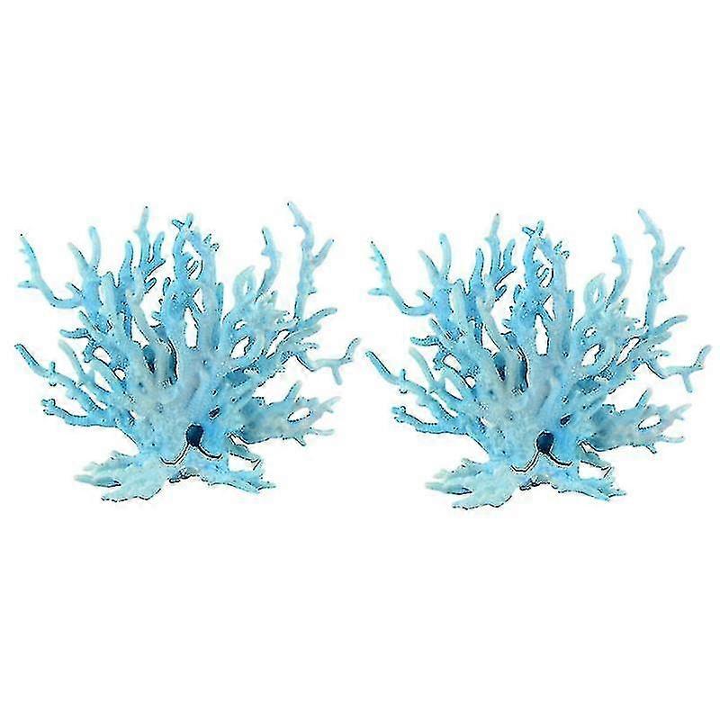 2pcs Aquarium Coral