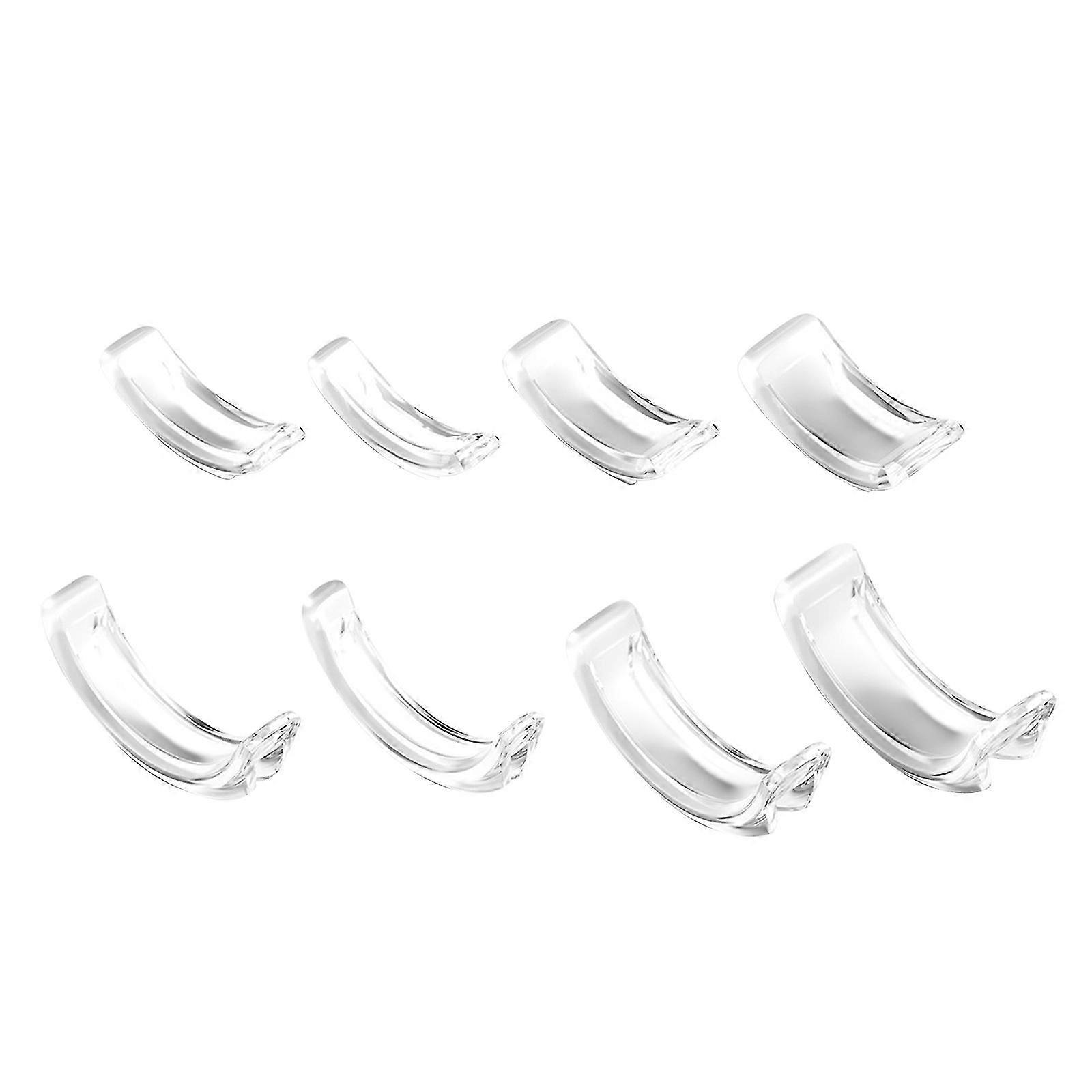 1/2/5set Ring Re-sizer 8 Sizes Transparent Re-sizer For Prevents Ring From Sliding Off5set