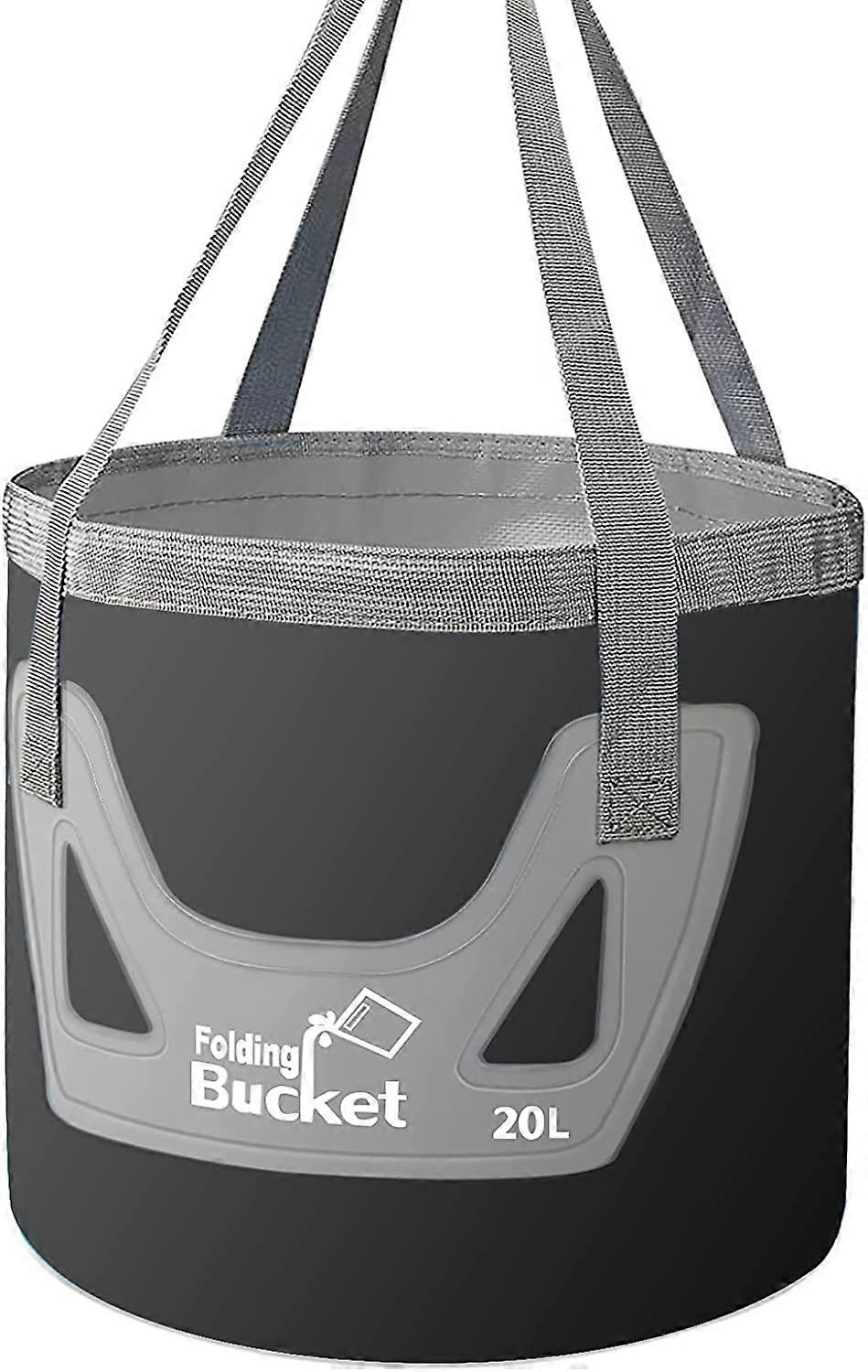 Collapsible Bucket, 20L Space Saving Foldable Bucket Water Storage