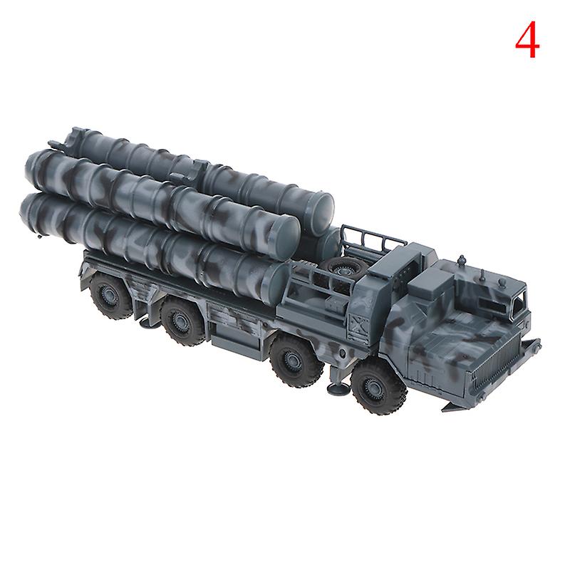 1:72 Army S-300 Missile Systems Radar Vehicle Assembled Military Car Model Toy