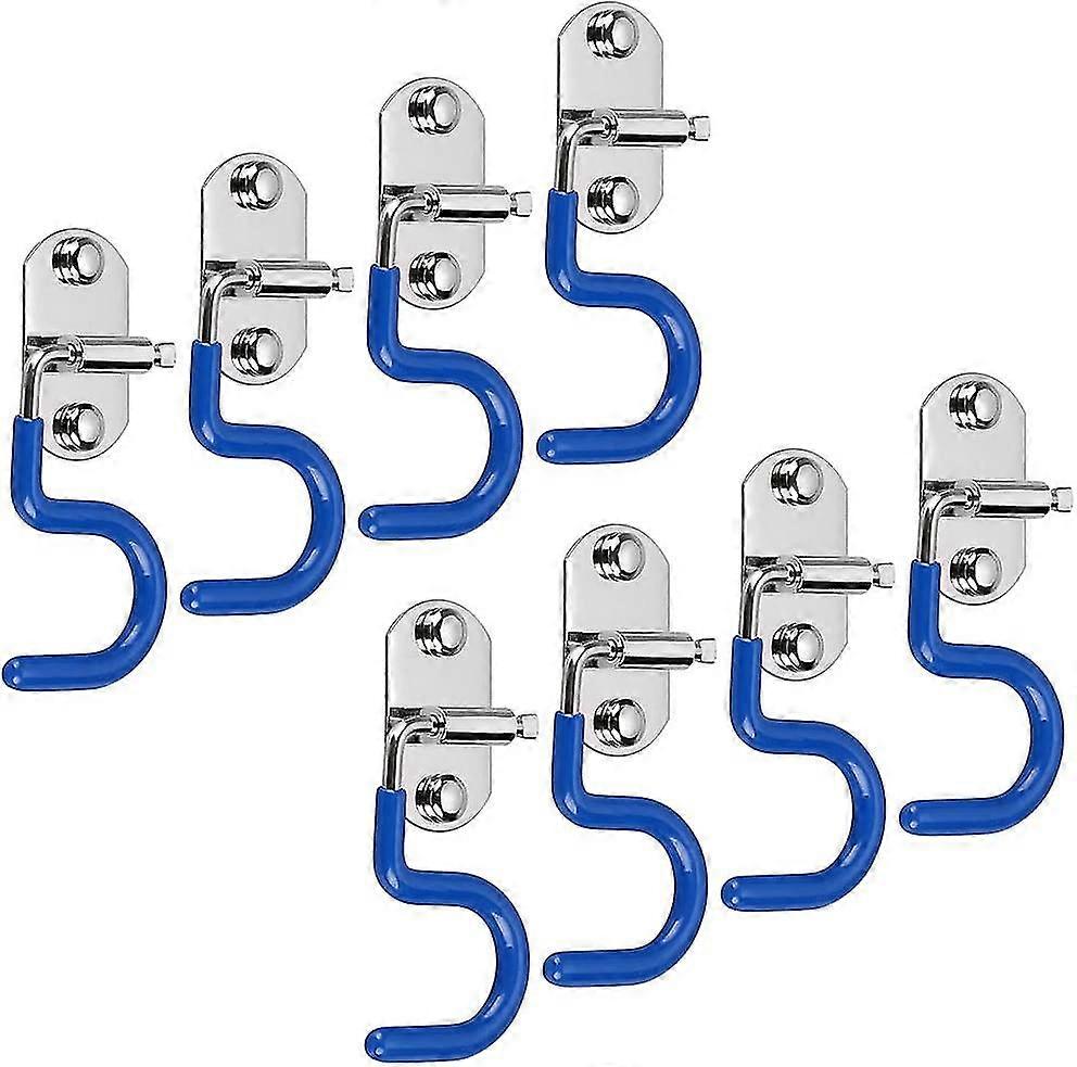 منظم حامل مكنسة الممسحة ، 8 قطع منظم أدوات تنظيف مثبتة على الحائط من النوع S - MXBC