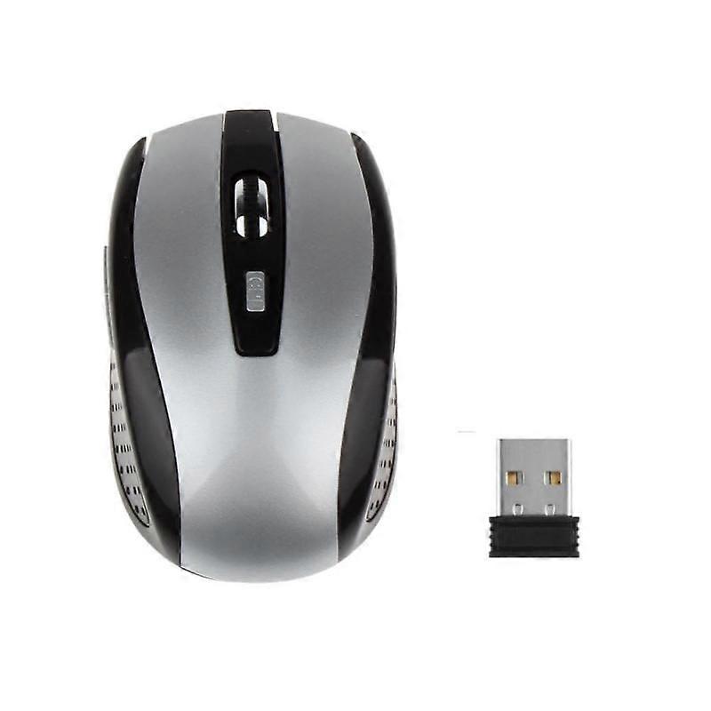 RYRA 1600DPI USB Wireless Mouse 2.4Ghz Gamer Mouse 3-Gear 6 Keys Mute For PC Laptop Office Adjustable Gaming Mice Battery Mouse