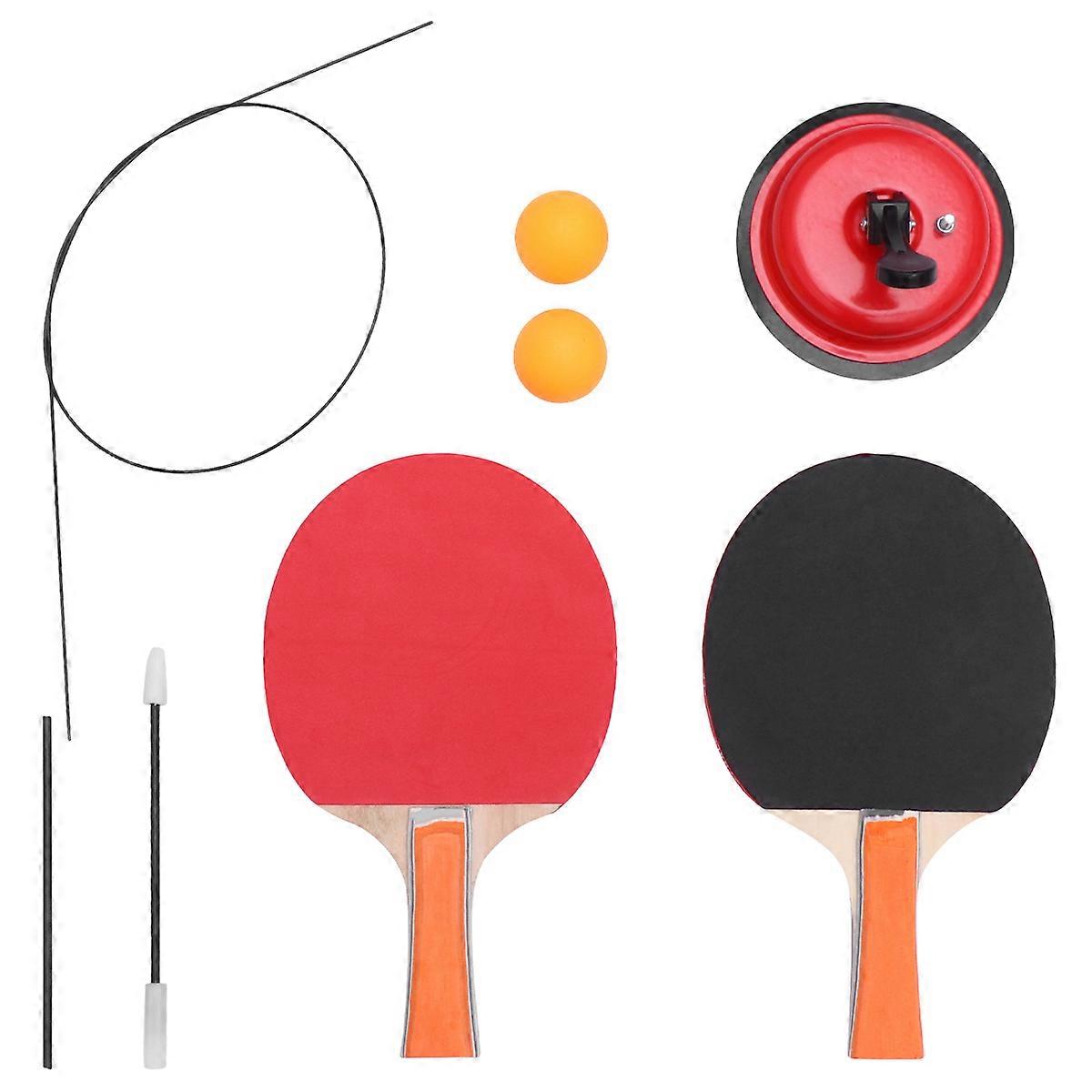 Terno Infantil Pong Brinquedos Tênis de Mesa Crianças Equipamento de Prática Mesa Tênis de Mesa Racket Set Pong Trainer Set