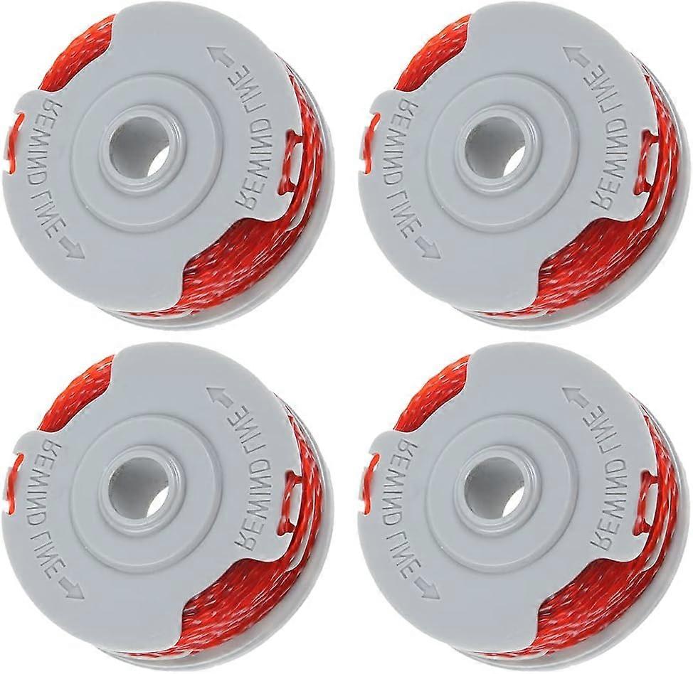 4 X Trimmer Strimmer Spool Amp; Line Double Autofeed Compatible Flymo Fly021