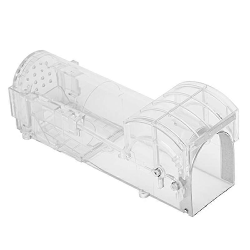 Fully Transparent Central Cage 2 X Animal Friendly Live Mouse Traps - 2 Soft Release Mouse Traps - Live Trap For Animal Lovers