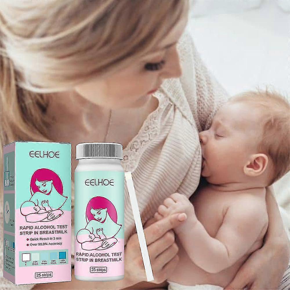 25x Muttermilch Alkohol Teststreifen Home Muttermilch Teststreifen