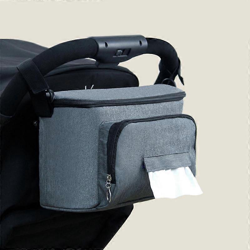 Baby Stroller Bag Stroller Organizer For Cart Multifunctional Waterproof Large Capacity