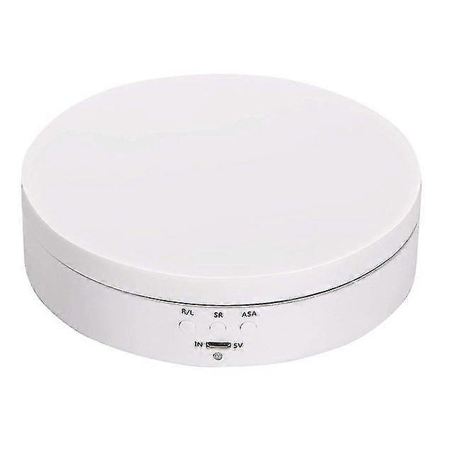 Electric Turntable Intelligent Charging 3 Speeds Adjustable Speed 360 Degrees Rotating Display Stand For Jewellery Watch Display
