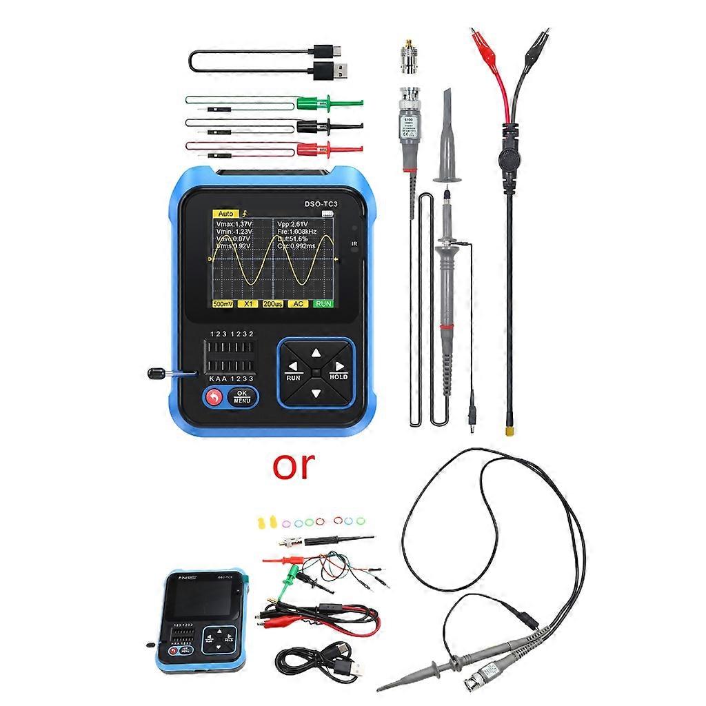 Oscilloscope & DDS- Signal Generator & Transistor Tester 500Khz Bandwidth 10MSa